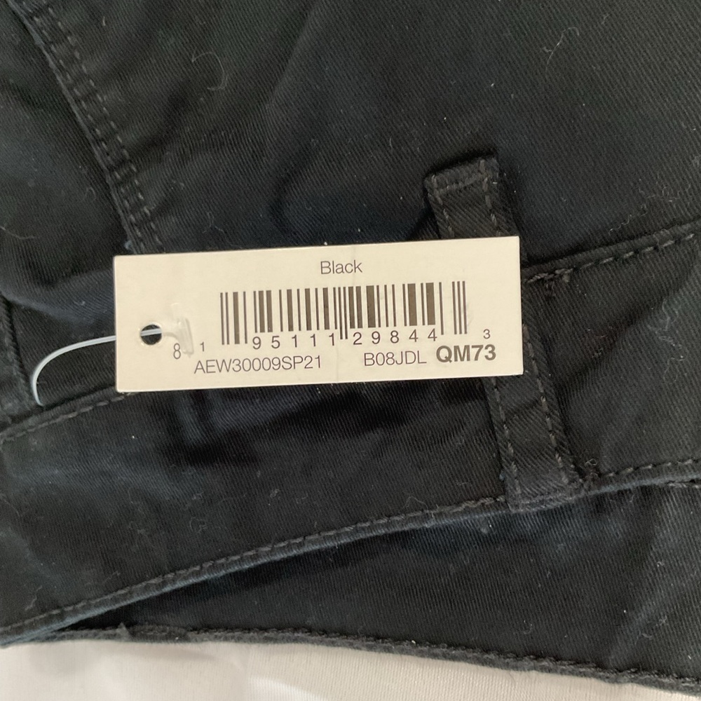 NWT Amazon Essentials Women’s Straight-Fit Stretch Chino Black Pants Size 8 - Picture 8 of 10
